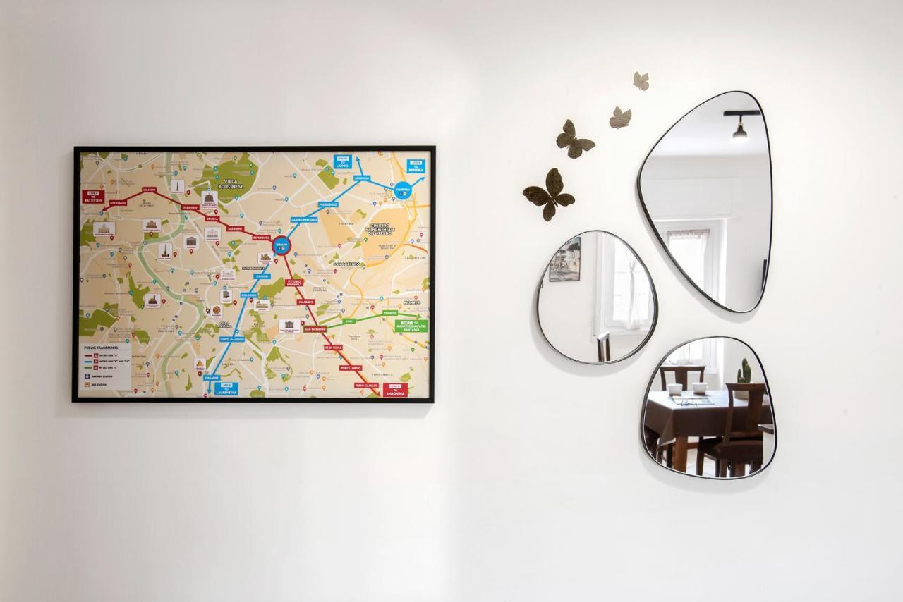 Stylish & Cozy - 5 Star Location- Balcony - City View Рим Екстер'єр фото