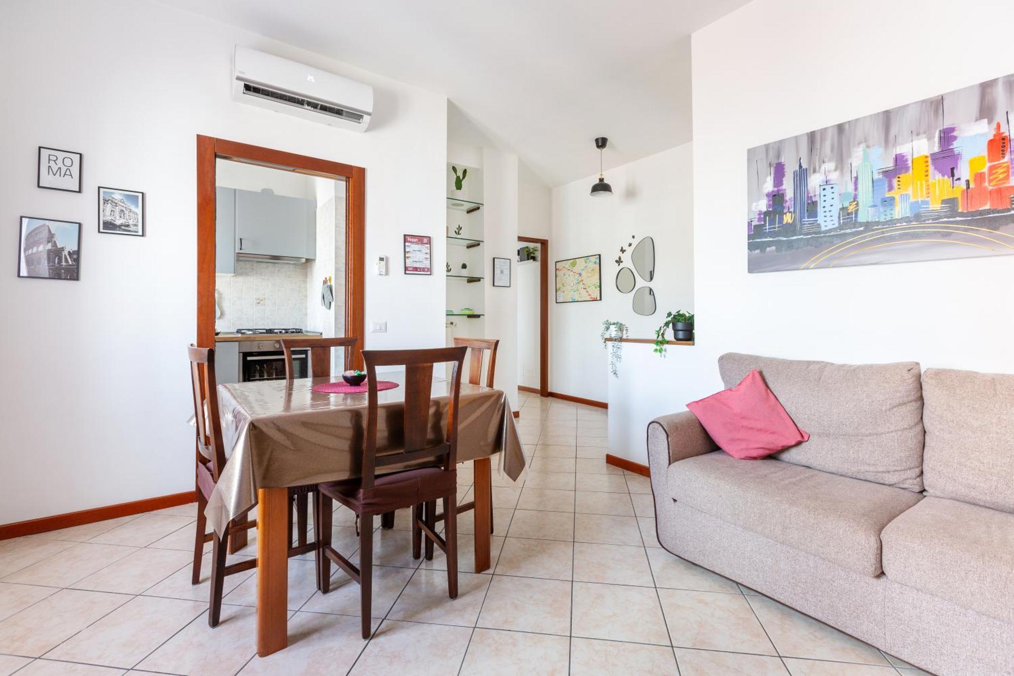 Stylish & Cozy - 5 Star Location- Balcony - City View Рим Екстер'єр фото